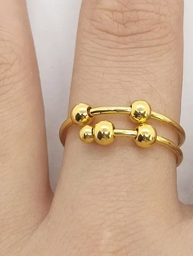 Fidget Beads Ring