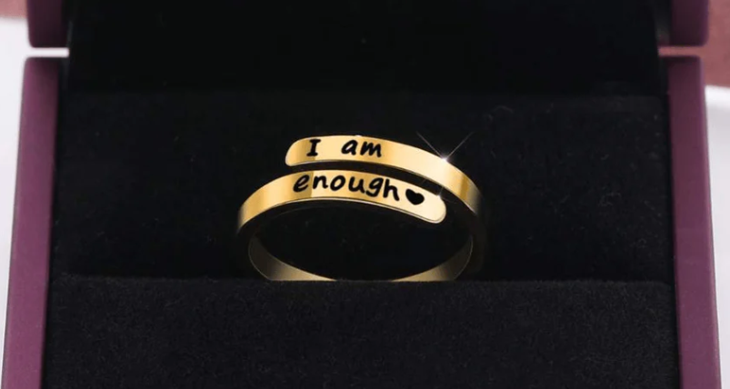 I Am Enough Ring